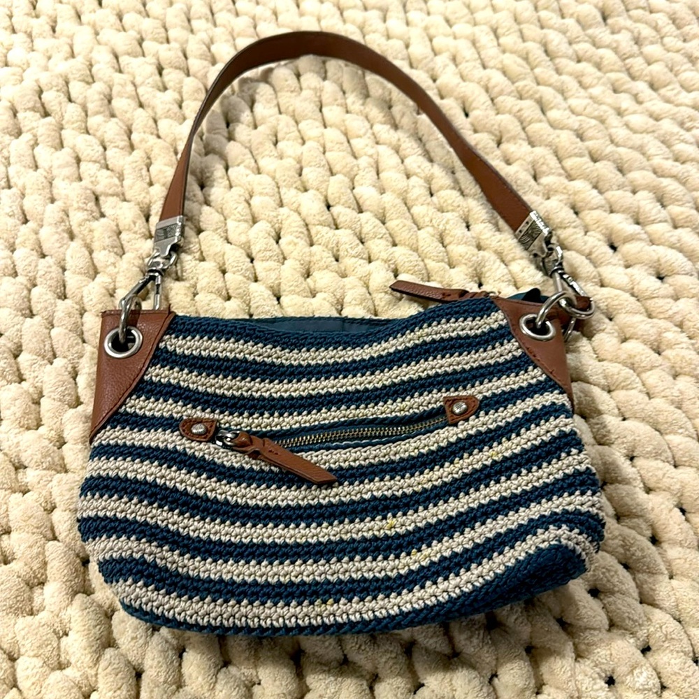 The Sak Blue Indio Shoulder Bag